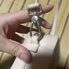 フルラ　ピンクショルダーバッグの画像