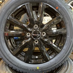 １５５／６５Ｒ１４　アルミホイール＆国産スタッドレス ４本ＳＥＴ　新品　ほとんどの軽自動車に‼️の画像