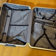 スーツケース 無料 74L ネイビーの画像