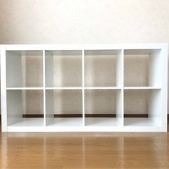 IKEA - イケア - 収納 棚 シェルフユニット ホワイト 77x147x39 cm の画像