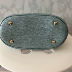 最終値下げ！　【新品】ライトブルー　２WAY   ショルダーバッグの画像