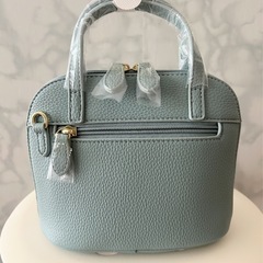 最終値下げ！　【新品】ライトブルー　２WAY   ショルダーバッグの画像