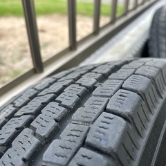 　　ハイエース　5型　純正ホイール　スタッドレスの画像