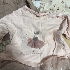 長袖服 トップス80女の子9枚セットの画像
