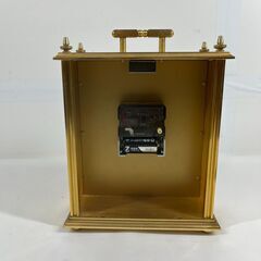 Kaid QUARTZ 置時計 ハイド クォーツ 機械：西ドイツ製 枠：日本製 ビンテージ 幅20cm×奥行11cm×高さ23cmの画像