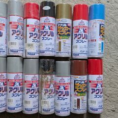 アクリルペイントスプレーの画像