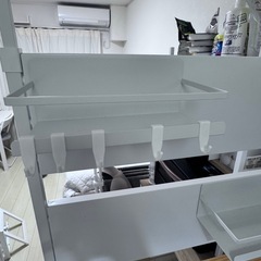 ニトリキッチンパネル＋マグネットラック　セットの画像