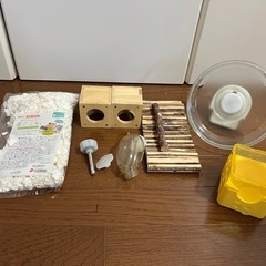ハムスター飼育セットの画像