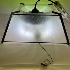 MITSUBISHI 三菱電機 ペンダントライト 天井照明 昭和レトロ 幅45cm×奥行45cm×高さ18cmの画像