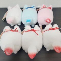 ふんわり ころころきつね マスコットBC 6個セットの画像