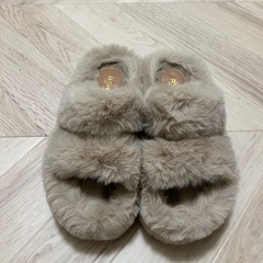 ファーサンダル♡の画像