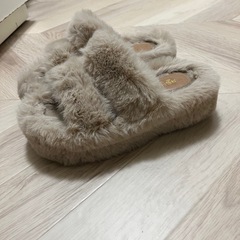 ファーサンダル♡の画像
