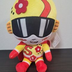 スッパイマン　ぬいぐるみ　マスコット 4個セットの画像