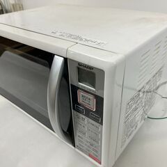SHARP シャープ オーブンレンジ 電子レンジ RE-S170C-W 2011年製 トースターグリル 幅45cm×奥行36.5cm×高さ29cmの画像