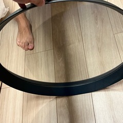 丸　鏡　緑の画像
