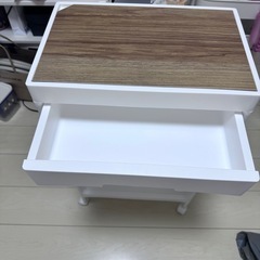 ニトリ　3段ワゴンの画像