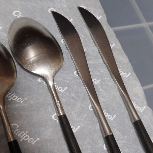 6本セット Cutipol クチポール NOOR① ナイフ フォーク スプーン