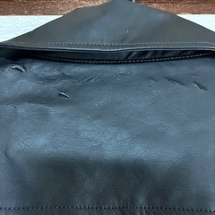 【ジャンク品】ライダースジャケット　Ｌ　レディースの画像