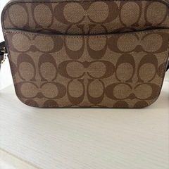 美品　定価3万COACH モノグラム柄 ショルダーバッグの画像