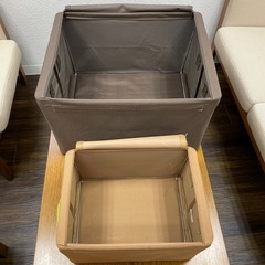 ストレージボックス　２個　美品の画像