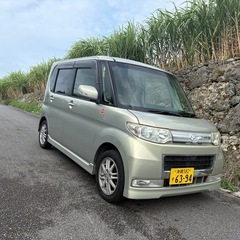 値下激安タントカスタムRSリミテッド‼️            バックセンサー　カメラ両方付いて安心‼️機関全絶好調‼️BluetoothワイドナビTV‼️クーラー寒位効きます‼️内外綺麗‼️2年付でも激安18万早い者勝ち‼️ の画像