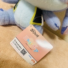 新品タグ付 スティッチ ミルキーボアぬいぐるみの画像