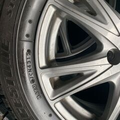 １５インチアルミとスタッドレスタイヤセット　15×5.5J　175/65R15の画像