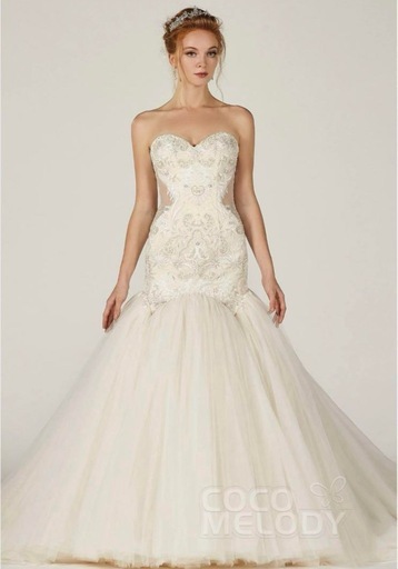 美品！ウエディングドレス cocomelody