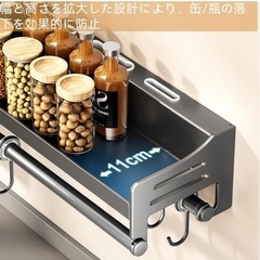 キッチン収納ラック調味料ラック の画像