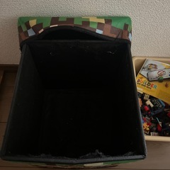 レゴブロックとマイクラ収納ボックスの画像