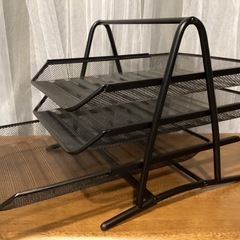 【10月末まで】書類トレー レターケース メッシュ A4サイズ対応の画像