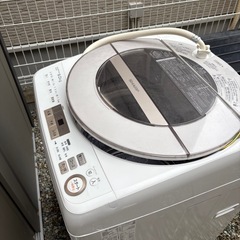 シャープ　洗濯機の画像