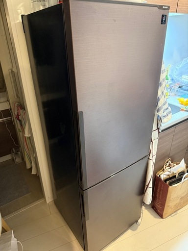 値下げしました！急募！！【¥30,000→¥10,000】SHARP 冷凍・冷蔵庫 SJ-PD27A-T（2015年製）