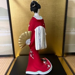 昭和　博多人形　梅着物　芸妓の画像