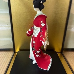昭和　博多人形　梅着物　芸妓の画像
