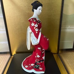 昭和　博多人形　梅着物　芸妓の画像