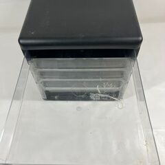 4段 書類ケース 収納ケース 小物入れ プラスチック製 幅27cm×奥行35cm×高さ26cmの画像