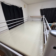 2段ベッド　ロフトベッドの画像