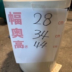 ブリキ　ゴミ箱　ペール缶の画像