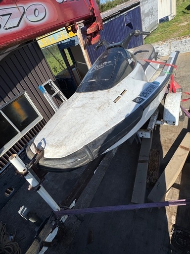 ジェットスキー トレーラーセット 不動ジャンク