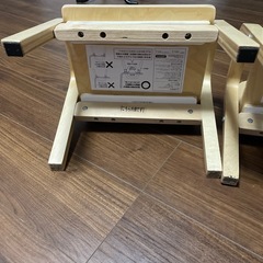 キコリの小いす　２つセット（決定）の画像