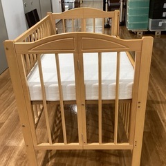 ベビーベッド【町田市再生家具】252087の画像