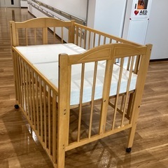 ベビーベッド【町田市再生家具】252087の画像