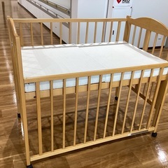 ベビーベッド【町田市再生家具】252087の画像
