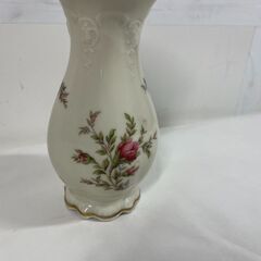 ROSENTHAL ローゼンタール CLASSIC ROSE COLLECTION ローゼンタール クラシックローズ 花柄 花瓶 花器 花入 直径9cm（口径3.5cm）×高さ18cm の画像