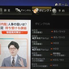 SHARP BD/HDDレコーダー 2番組同時録画の画像