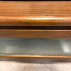 Panasonicテレビとテレビ台の画像