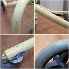 ♪NissiN/日進医療器 トレウォークスリム 歩行器 室内用シルバーカー 介護 リハビリ♪の画像