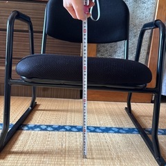 手すり 背もたれ付き 椅子 イス 介護用にもの画像