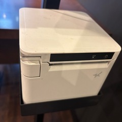 Airウェイト対応 iPadフロアスタンド　発券プリンターセットの画像